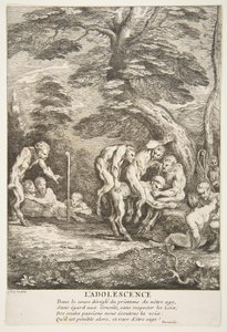 Jeugd, n.d. door Claude Gillot