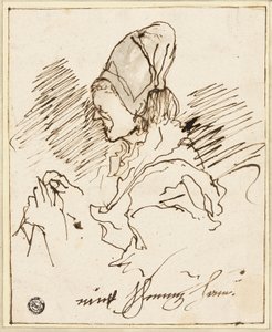 Naaister door Claude Jean Baptiste Hoin