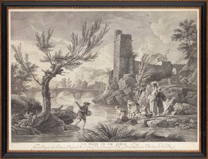 Franse stalen gravures