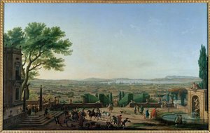 De stad en haven van Toulon ... door Claude Joseph Vernet