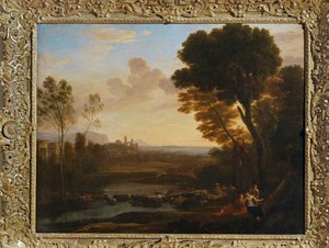 Landschap met Parijs en Oenone, zegt de ...