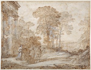De ontmoeting tussen Venus en Aeneas, c.1678