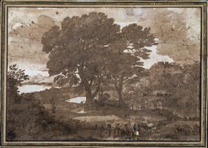 Landschap door Claude Lorrain