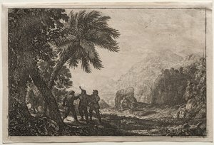 Landschap met bandieten