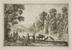 De dans aan de rivier
