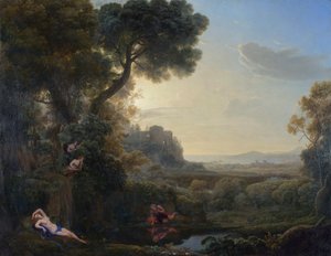 Landschap met Narcissus en Echo
