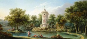 De Tour de Marlborough in de Jardin des Mesdames, Bellevue