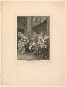 La Triple Y Vresse door Claude Louis Desrais
