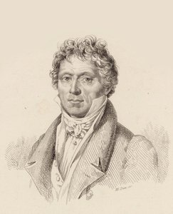 Portret van de componist Anton Reicha 1770-1836, 1837 door Claude Marie François Dien