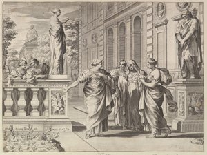 Allegorie ter ere van het Romeinse College opgericht door de Borghese Familie, 1615-88