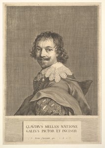 Claude Mellan: Zelfportret door Claude Mellan