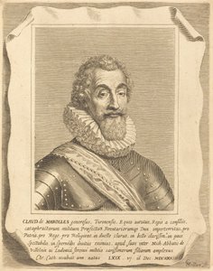 Claude de Marolles door Claude Mellan