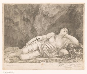 H. Maria Magdalena gelegen in een grot