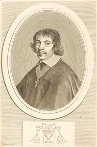 Jean-François Paul de Gondi, Kardinaal van Retz door Claude Mellan