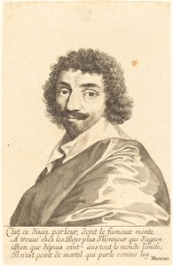 Jean-Louis Guez de Balzac door Claude Mellan