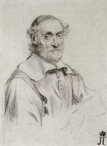 Portret van Nicolas Claude Fabri de Peiresc, astronoom door Claude Mellan