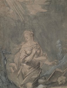 Heilige Maria Magdalena in Gebed