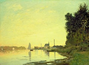 Argenteuil, aan het Eind van de Middag, 1872