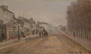 Boulevard Héloise, Argenteuil door Claude Monet
