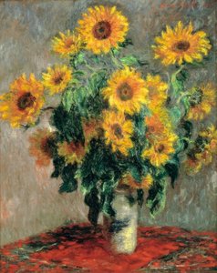 Boeket van zonnebloemen