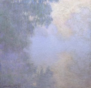 Tak van de Seine bij Giverny door Claude Monet