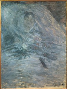 Camille op haar sterfbed door Claude Monet