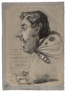 Karikatuur van Jules Didier door Claude Monet