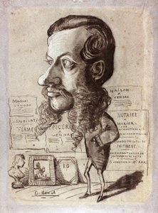 Karikatuur van Léon Manchon