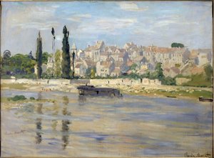 Carrieres-Saint-Denis - 1872 door Claude Monet