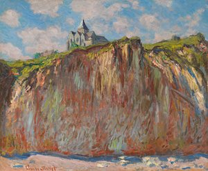 Kerk van Varengeville, Ochtend Effect door Claude Monet