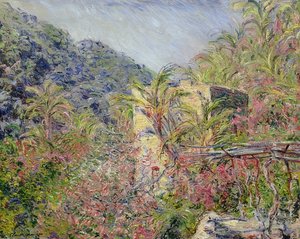 Het Gran Sasso-dal in zonneschijn. 1884 door Claude Monet