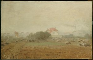 Mist, 1872 door Claude Monet