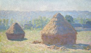 Hooiberg in de avondzon