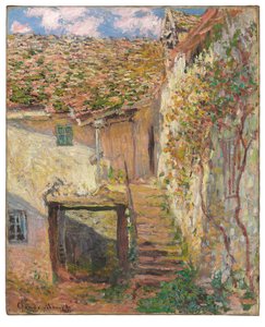 De Trap, 1878 door Claude Monet