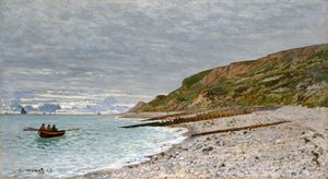 La Pointe de la Hève, Sainte-Adresse door Claude Monet