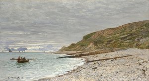 La Pointe de la Hève, Sainte-Adresse door Claude Monet
