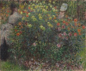 Dames in bloemen