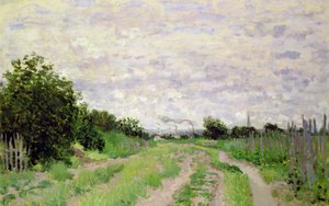 Landschap door Claude Monet