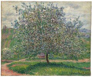 De Appelboom, 1879 door Claude Monet