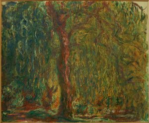 De Treurwilg door Claude Monet