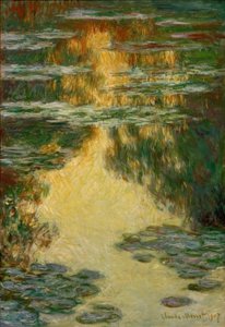 Waterlelies door Claude Monet
