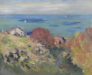 Pourville door Claude Monet