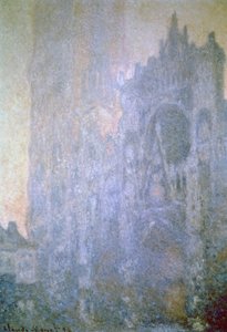 Kathedraal van Rouen, ochtendlicht, 1894 door Claude Monet