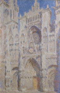 Kathedraal van Rouen: Het portaal (zonlicht), 1894 door Claude Monet