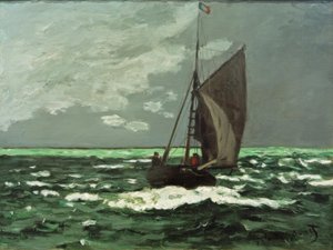 Zeegezicht: storm