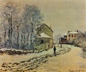 Sneeuw in Argenteuil