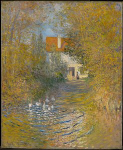 De ganzen door Claude Monet