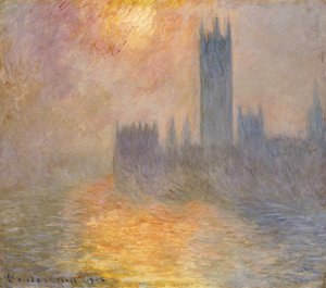 Het Parlement, Zonsondergang, 1904