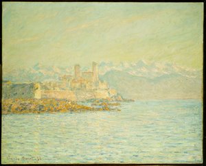 Het Oude Fort bij Antibes door Claude Monet