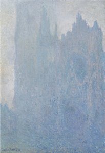 De kathedraal van Rouen in de mist, 1893 door Claude Monet